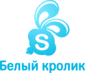 логотип Белый кролик